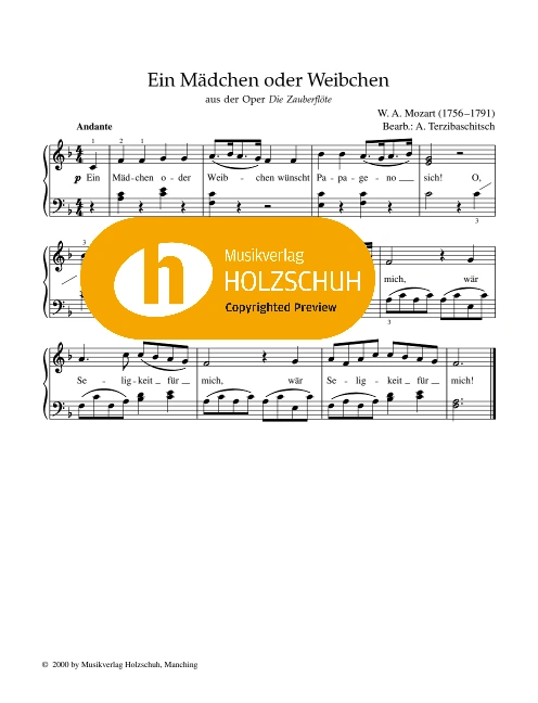 Ein Mädchen oder Weibchen